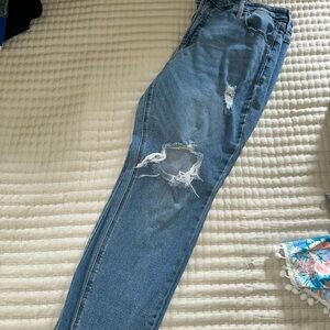 Old Navy Blue Ankle Cropped Jeans